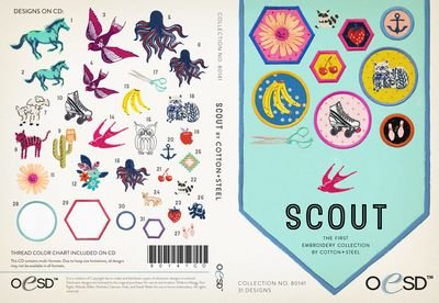 Scout/Cotton + Steel Emb CD