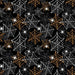 HG Nights of Olde Salem Black Glow Spiderweb 801G-99 Glows in the Dark