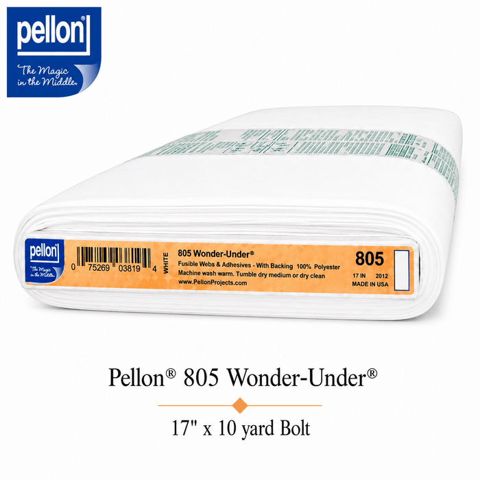 Pellon® 805 Wonder-Under® Fusible Web – 17" x 10 Yard Bolt – White