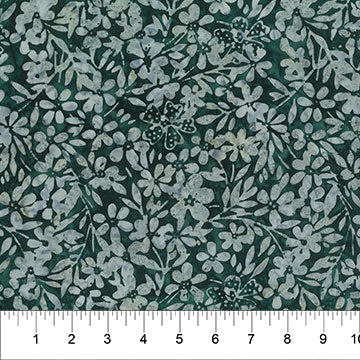 NC Pearls Smokey Teal Wild Daisies