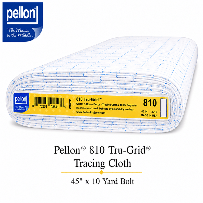 Pellon® 810 Tru-Grid® – 45" x 10 Yard Bolt – White