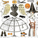 RB Queen of Ween Collage White