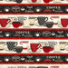 WL Coffee Time 82586 923 Repeating Stripe Multi