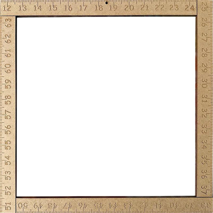 MO Wood Frame Ruler 10" Just A little Box
