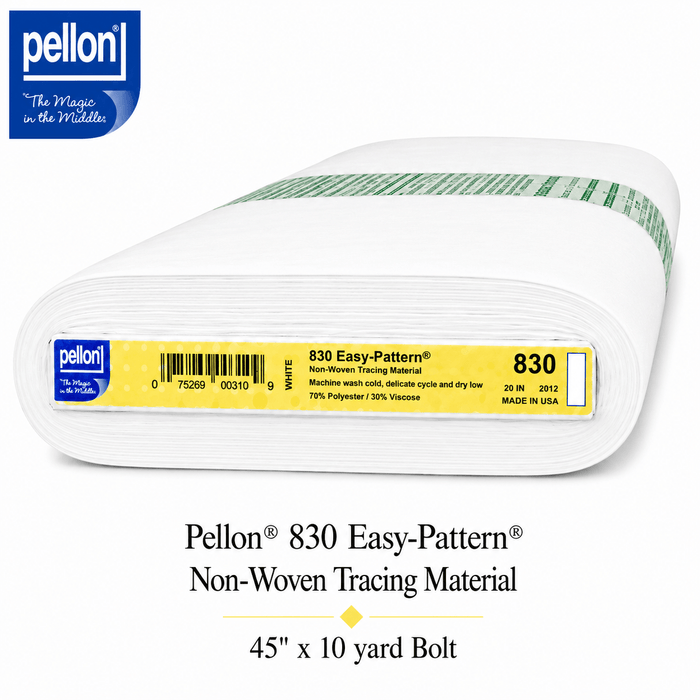 Pellon® 830 Easy-Pattern® 45" x 10 yard Bolt (White)