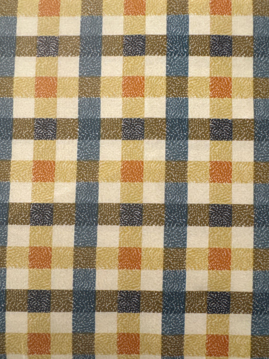 MO Quaint Cottage Plaid Blue