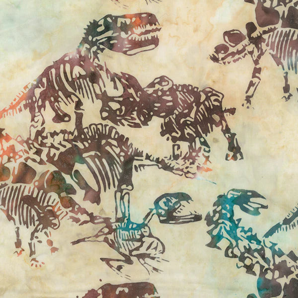 NC Dinosaurus Creme Batik