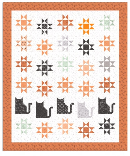 Scaredy Cat Quilt Pattern by Amanda Niederhauser