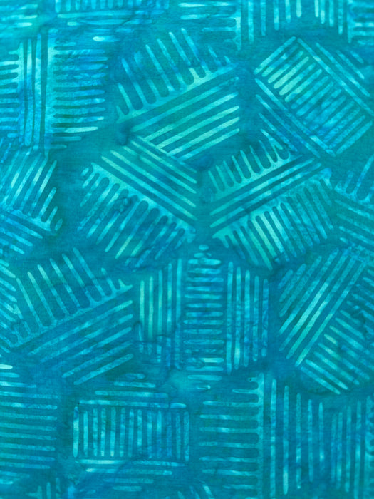 BB Hexies Neon Turquoise D1