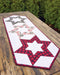 Hollow Star Table Runner Pattern - Cut Loose Press