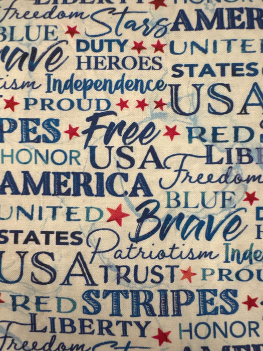 NC Patriot White Multi
