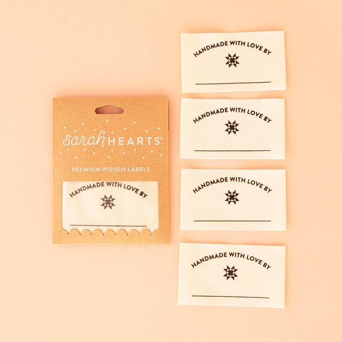 FI Write On Labels Handmade w/Love LC188 Sarah Hearts