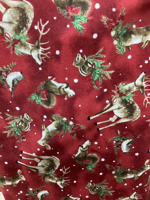 WL Red 327 Woodland Snowmen Danielle Leone