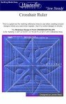 Westalee Crosshair Square 8 Point Template 8.5"