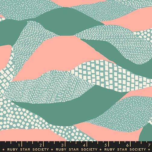 MO Reimagined Landscapes Water Waves RS6053 14 Ruby Star