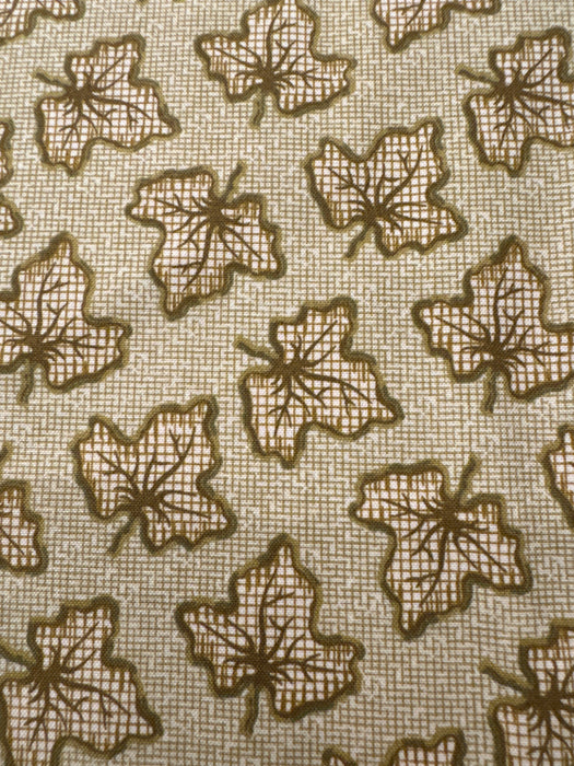 AN Practical Magic Tossed Leaves Burlap