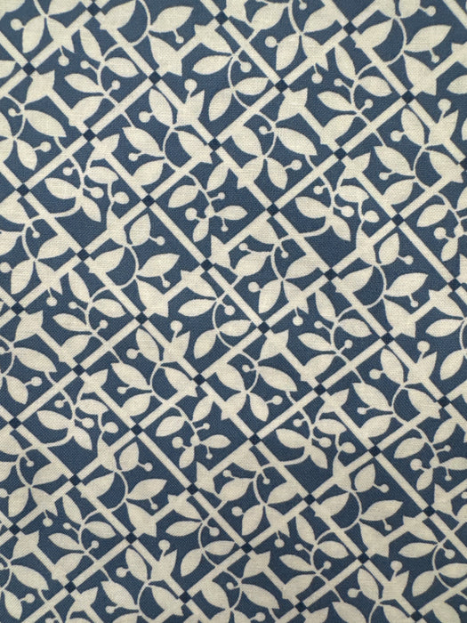 MO Shoreline Denim Leaves and Lattice
