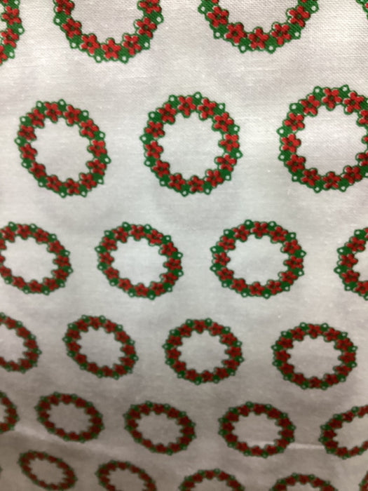 WD White Candy Cane Lane Wreaths Whistler Studios