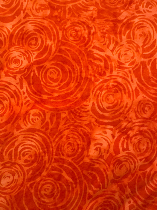 AN Valley Orange Stacked Circular Rose
