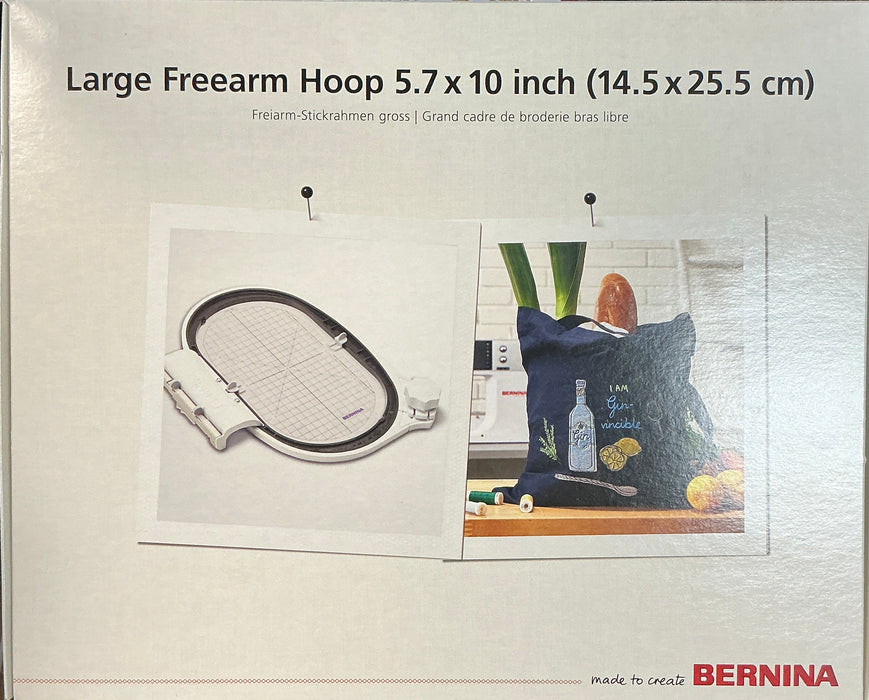 Bernina Large Freearm Hoop 5.7 x 10 in