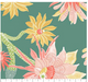 FI Desert Sunrise Cactus Bloom Teal