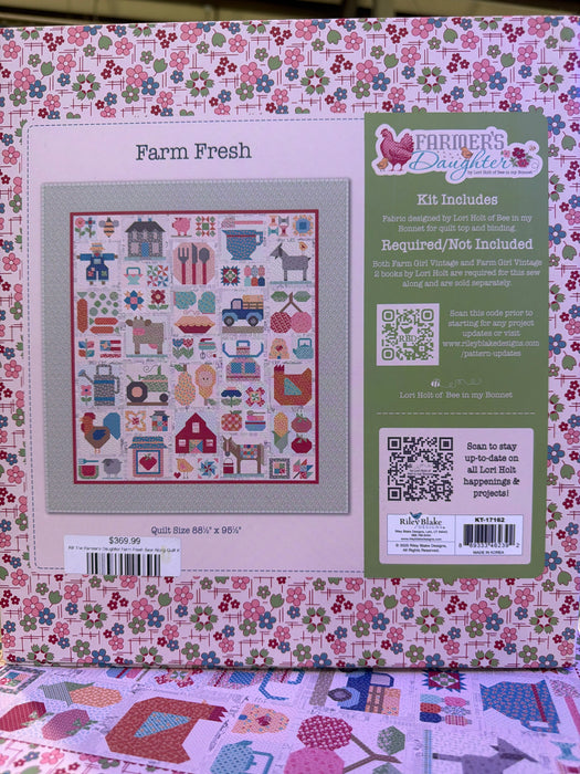 RB The Farmer's Daughter Farm Fresh Sew Along Quilt Kit