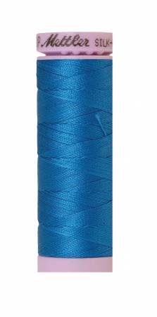 Silk-Finish 50wt Solid Cotton Thread 164yd/150M Mediterranian Blue