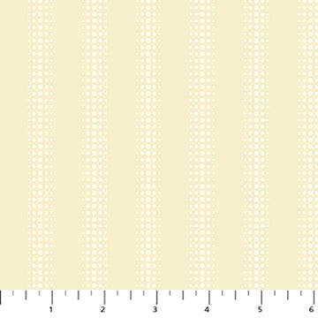 FI Dot Stripe Ivory 44in Wide - Pop Sugar - 92056-11