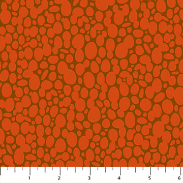 FI Skipping Stones Persimmon 44in Wide - Pop Sugar - 92059-36