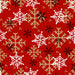 HG Timber Gnomies Q9268 88 Red Snowflake
