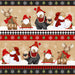 HG Timber Gnomies Q9275 89 Multi Gnome Stripe