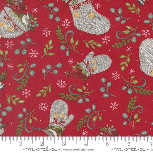 When Snow Falls Berry Red 1867.68035
