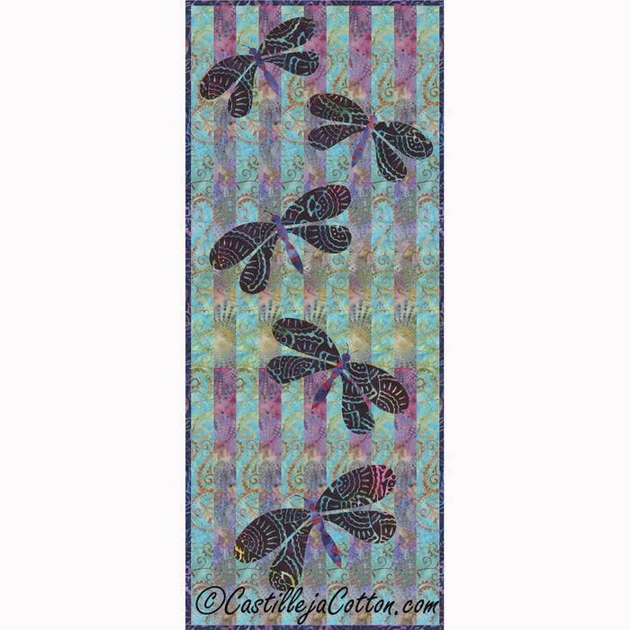 Dragonflies Flitting About Downloadable Pattern