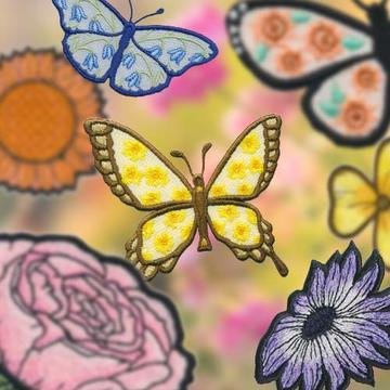 Freestanding Luminous Garden Embroidery CD
