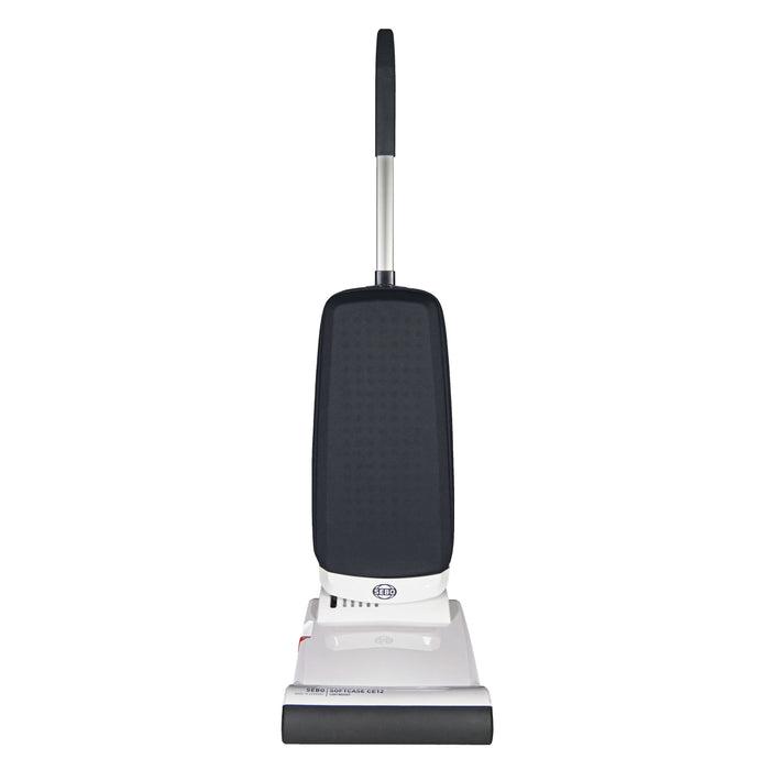 SEBO SOFTCASE CE12 Lightweight Upright Vacuum Cleaner - White / Gray