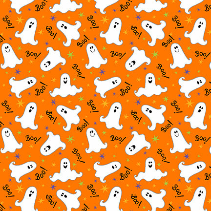 HG Here We Glow 9541G 30 Tossed Ghost Orange Glow in the Dark