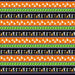 HG Here We Glow 9543G 93 Border Stripe Multi Glow in the Dark 