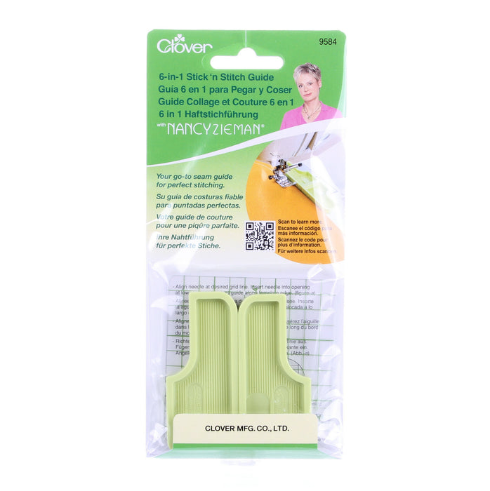 Clover 9584 6 In 1 Stick N Stitch Guide