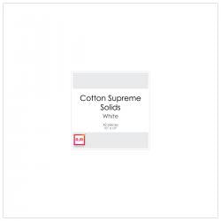 RJR Cotton Supreme Solids White Layer Cake