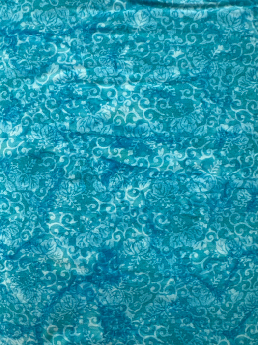 BB Decorative Carving Swirl Turquoise