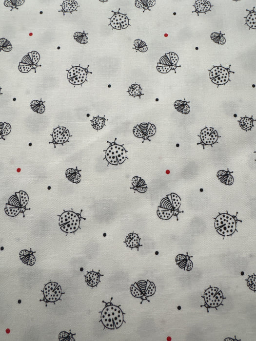 BF Lower the Volume Ladybugs White