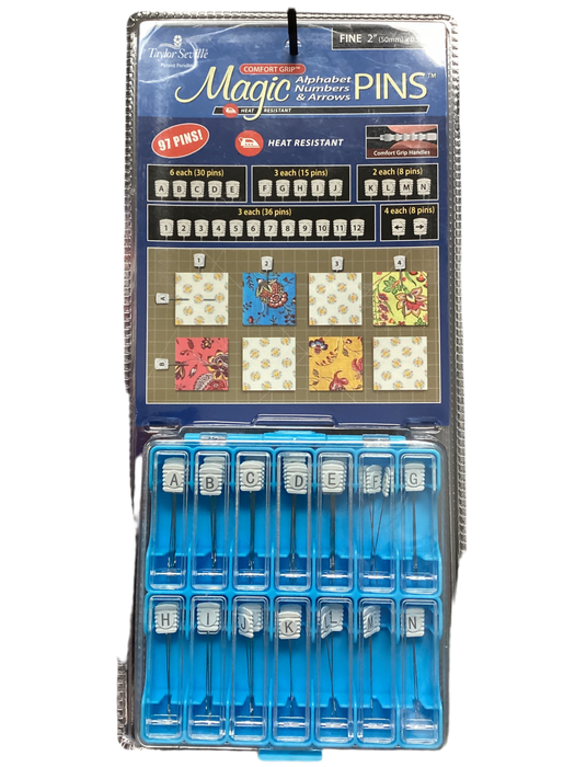 Magic Alphabet Numbers & Arrows Pins