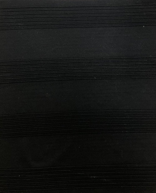 C&C Poly Spandex Jacquard stripe-Black 