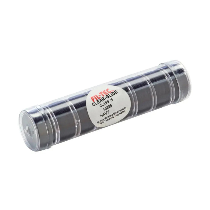 Navy Prewound Clear-Glide Bobbin Tube - Class 15/A