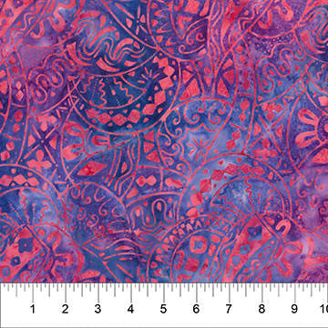 NC Banyan Batiks City Spirit Periwinkle
