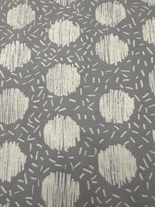 WD Scribbled Circles Grey