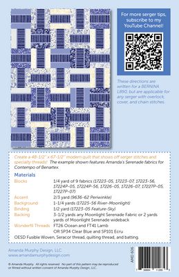 Amanda Murphy Interweave Serger Pattern