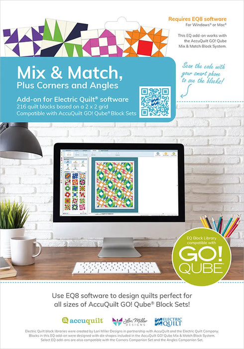 AccuQuilt Mix & Match, Plus Corners and Angles