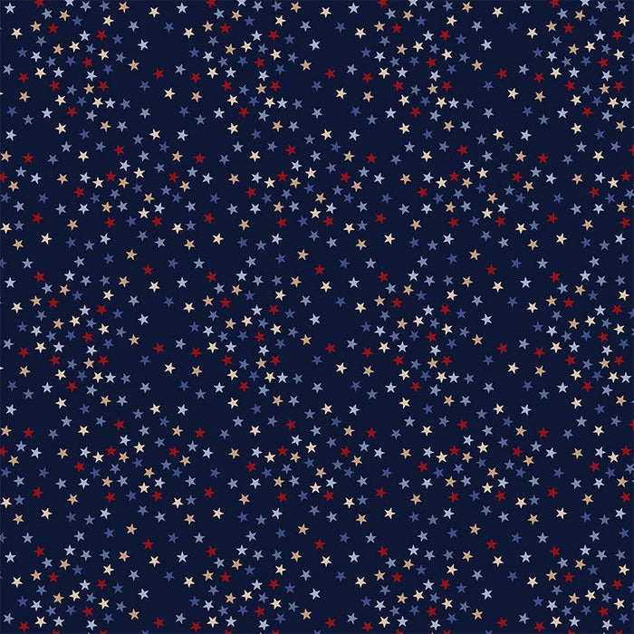 Admiral Stars Path to Freedom Cotton 44"/45" Fabric Per Yard