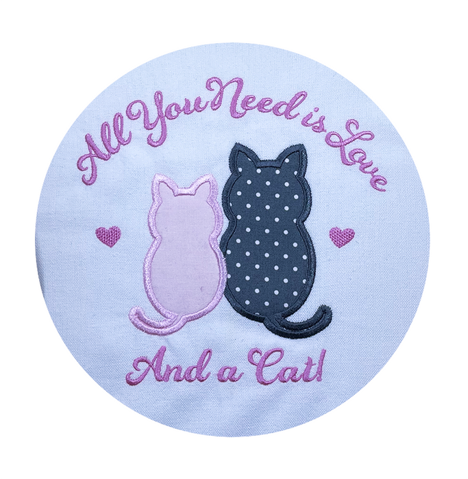 All You Need is Love In the Hoop Machine Embroidery Design Set